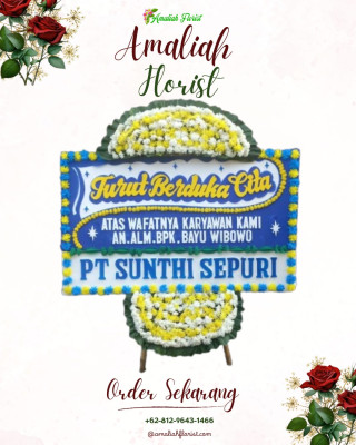 Papan Bunga Duka di Kur Selatan