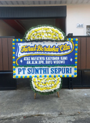 Papan Bunga Duka di Kur Selatan